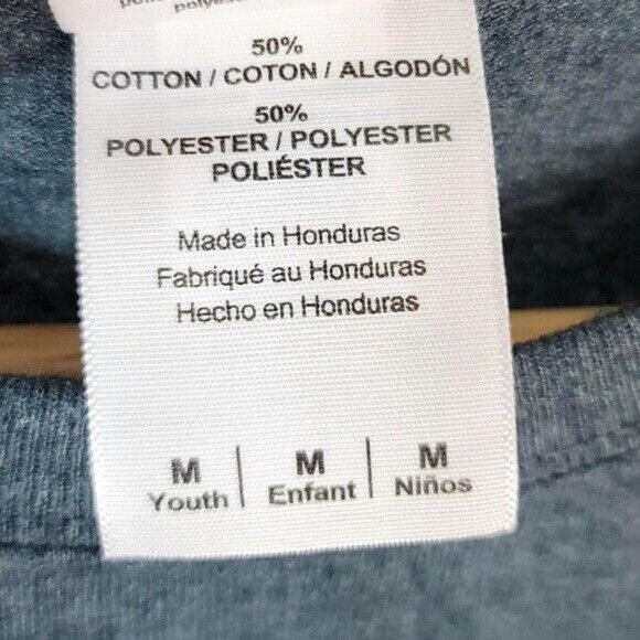 2/$15 Kids Nashville T Shirt Gray Medium Short Sleeve Unisex Guitar Souvenir - Picture 6 of 6